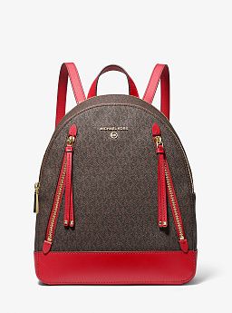 Brooklyn Medium Logo Backpack